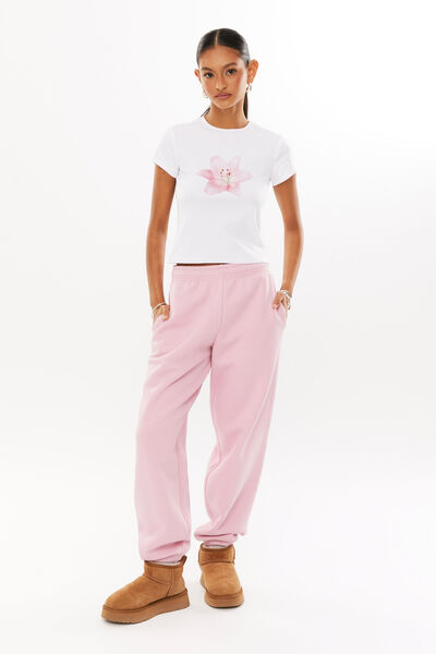 Sky Jogger Track Pant, JASMINE PINK