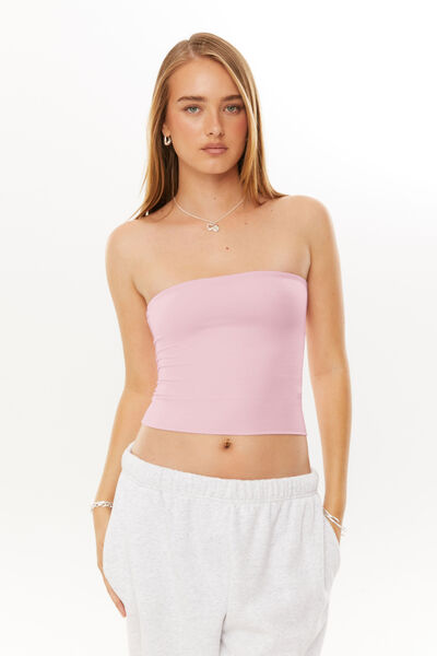 Super Smooth Tube Top, ROSETTE PINK